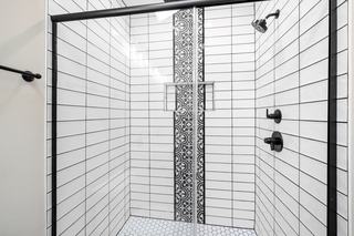 Carrelage salle de bains Blade graphite