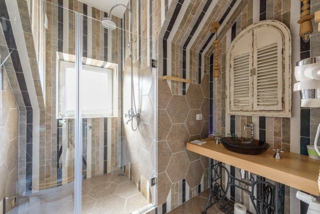 Effet pierre bition beige 30x60 : carrelage Rue du Carrelage