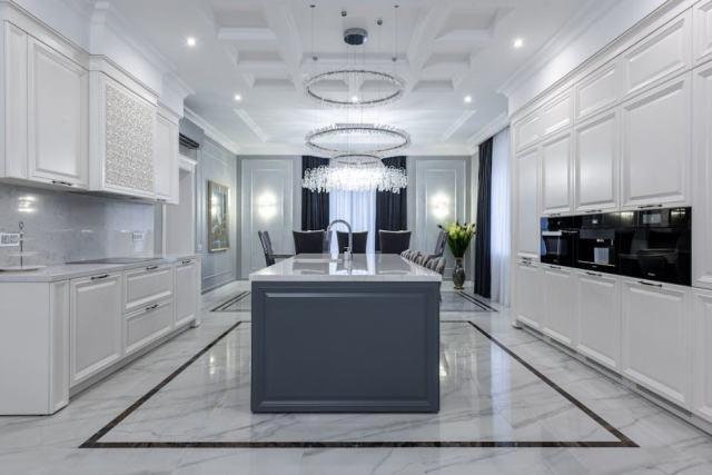 Carrelage Cisub brillant 60 x 60, marbre blanc Carrelage Cisub brillant 60 x 60, marbre blanc