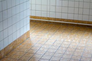 Carreau métro ocre brillant 7,5x15