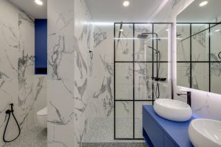 Mosaïque beige piscine