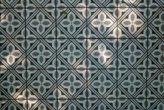 Mosaïque bleu mer